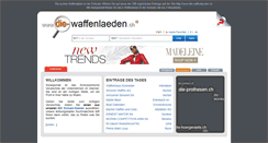 Desktop Screenshot of die-waffenlaeden.ch